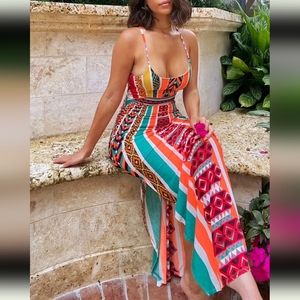 Colorful Maxi Dress